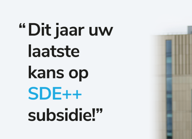 SDE++ regeling zonnepanelen tot 200 kWp